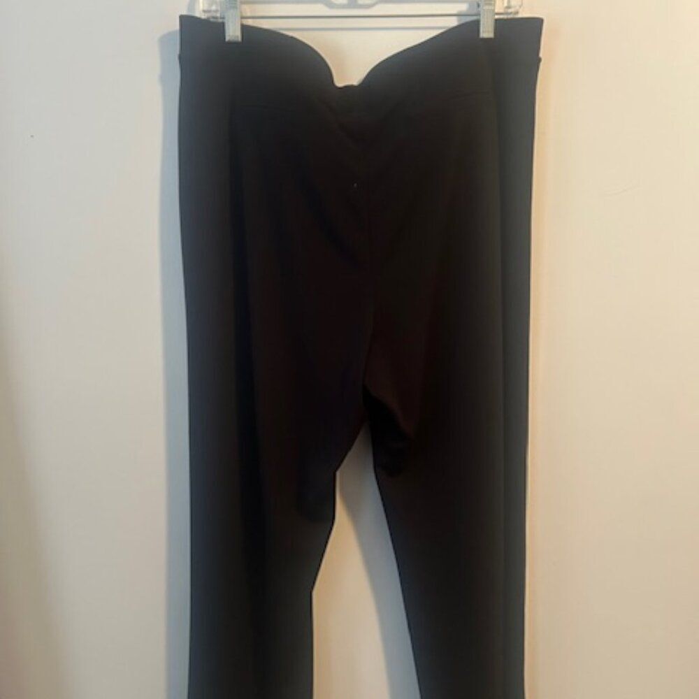 Dana Buchman Black pull-on ankle pants, size XL - Picture 3 of 5